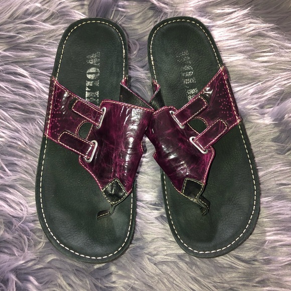 womens purple sandals
